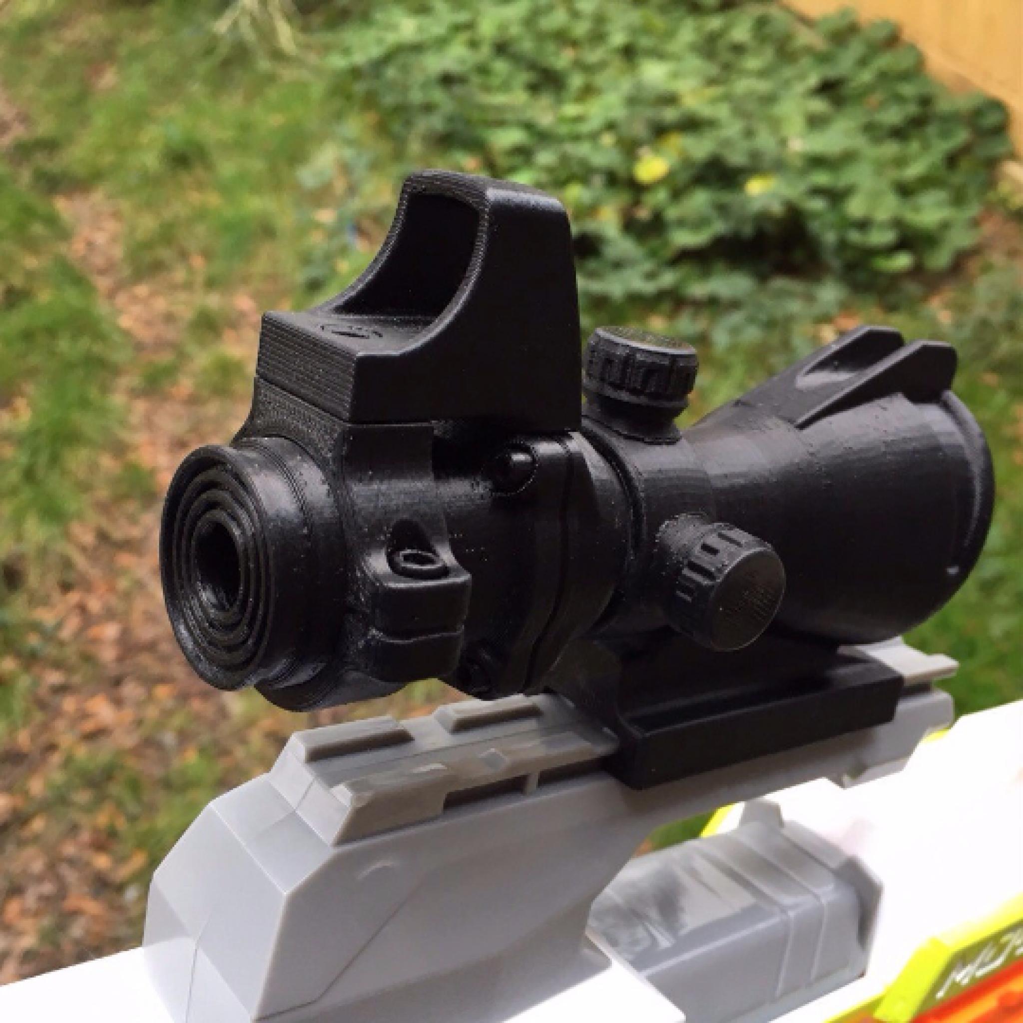 3d-printed-acog-hybrid-nerf-gun-scope