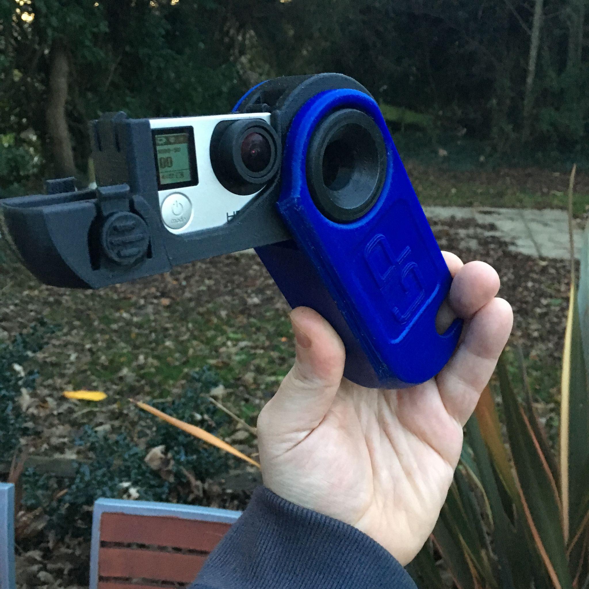 3d Printed Gopro Handy Cam Case