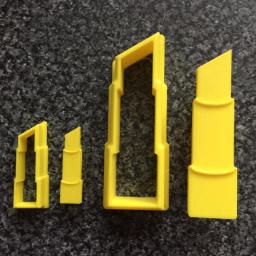 3D Printed Lip Stick Cookie cutter