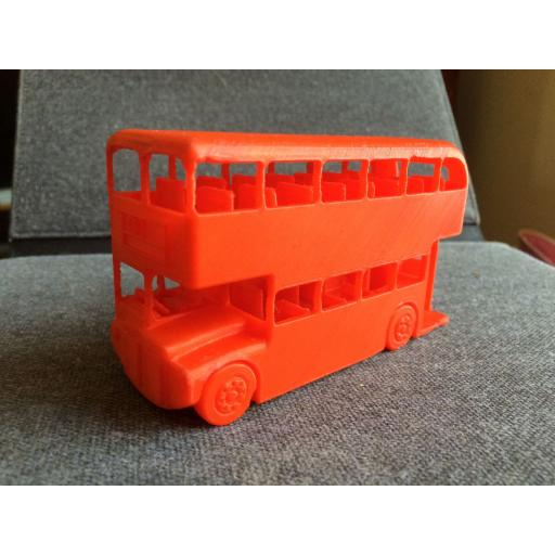 3D Printed London Routemaster Bus