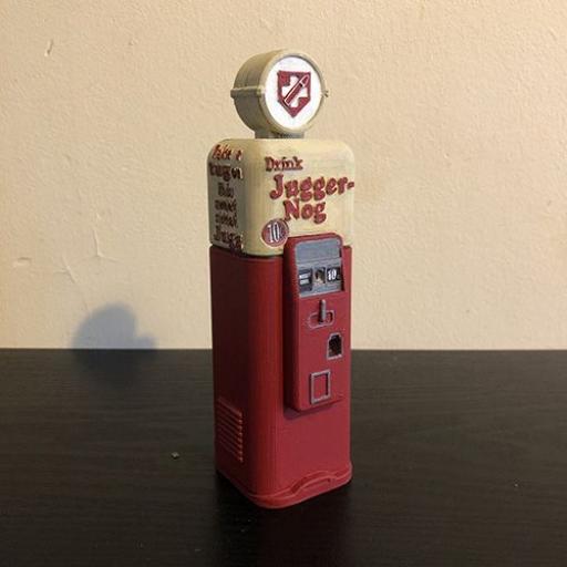 3D Printed Juggernog Zombie perk machine